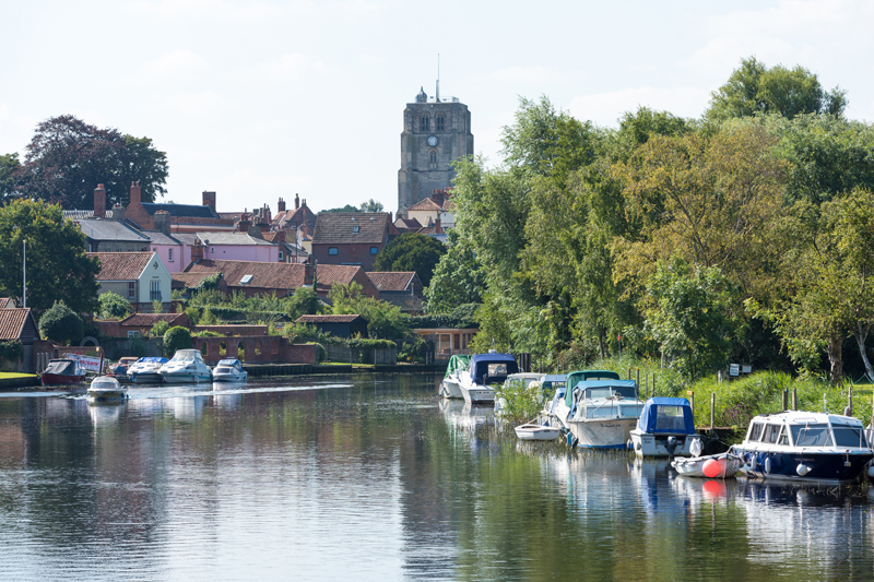 The River Waveney at Beccles © James Bass