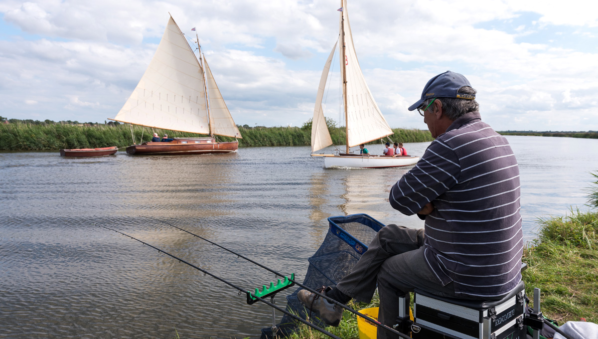 Fishing in the Broads