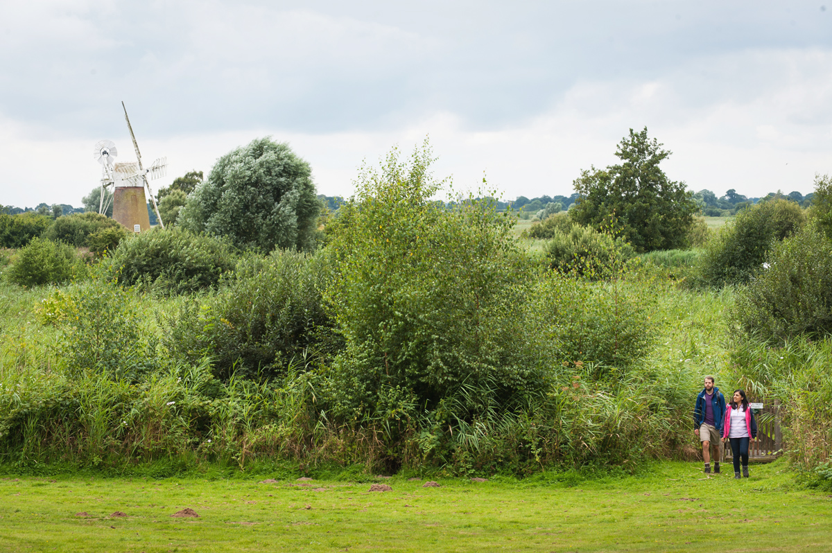 Walking at How Hill