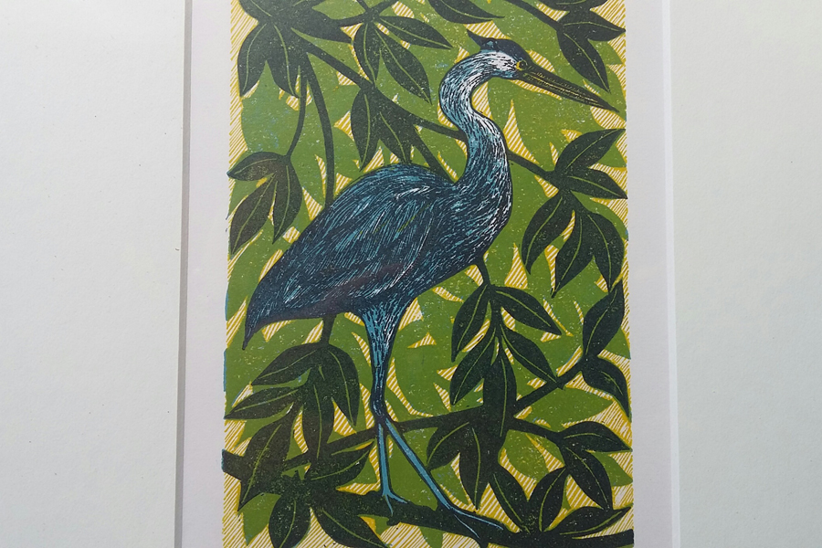 Heron by Sarah Bays