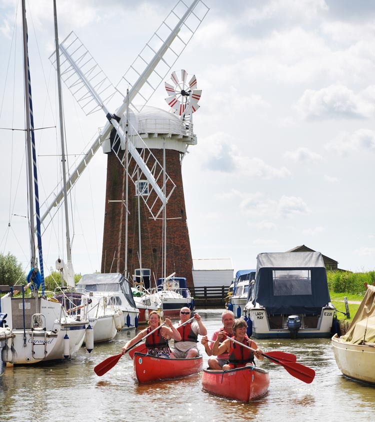 Culture and heritage in the Broads - Horsey Mill