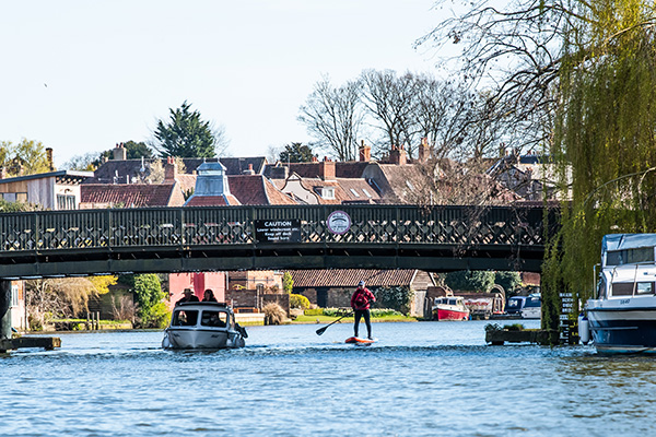 The River Waveney at Beccles