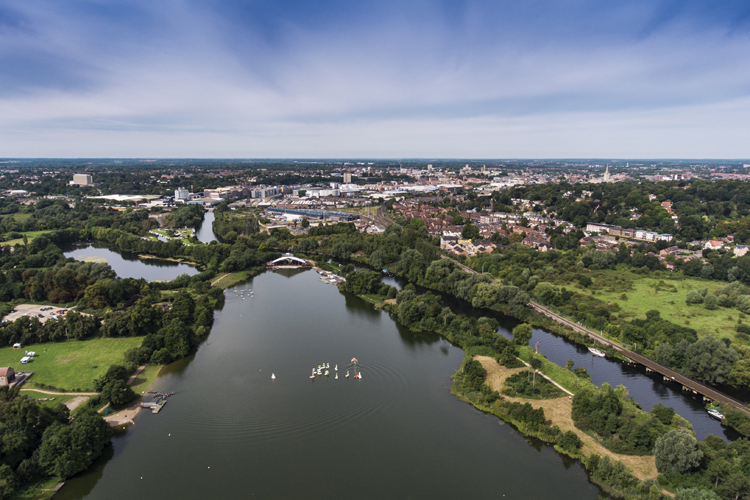 Whitlingham Broad Aerial