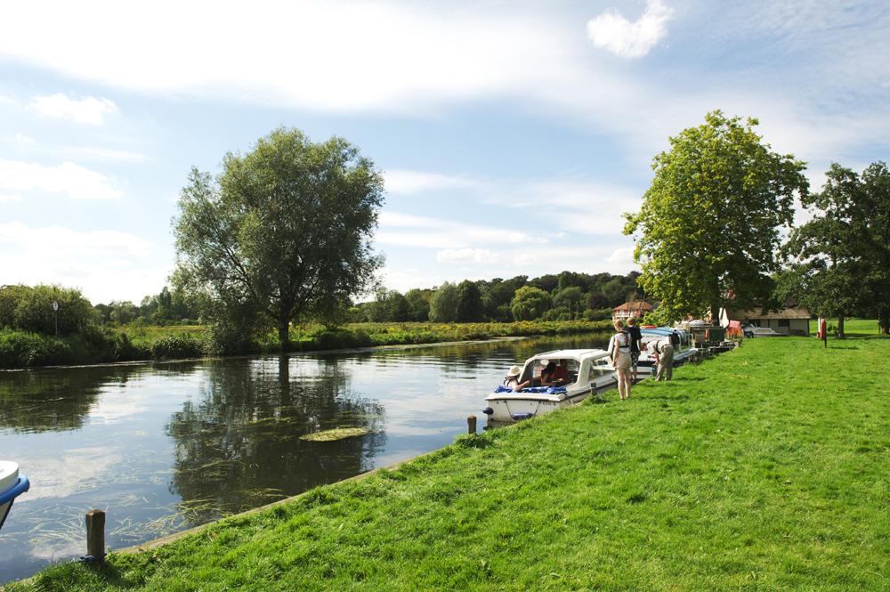 coltishall common on a sunny day