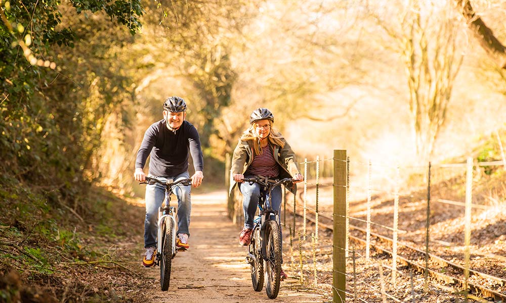 Cycling on the Bure Valley Path