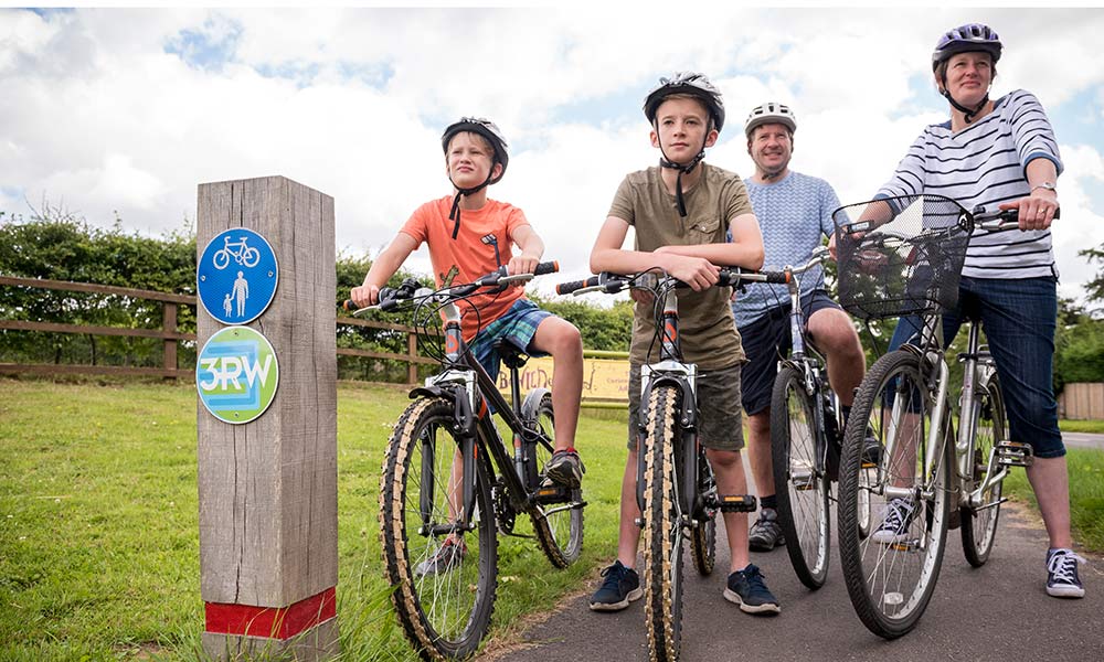 Cycling in The Broads with a family