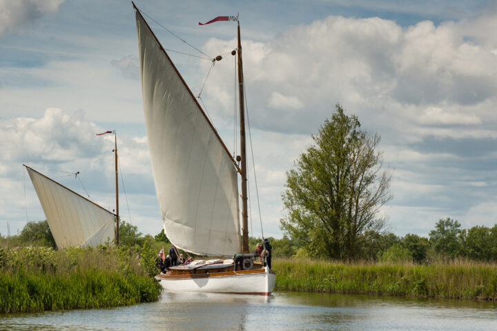 An octet of wherries and other Broads classics