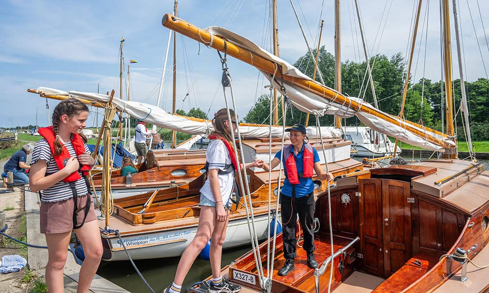 Classic sailing at Eastwood Whelpton