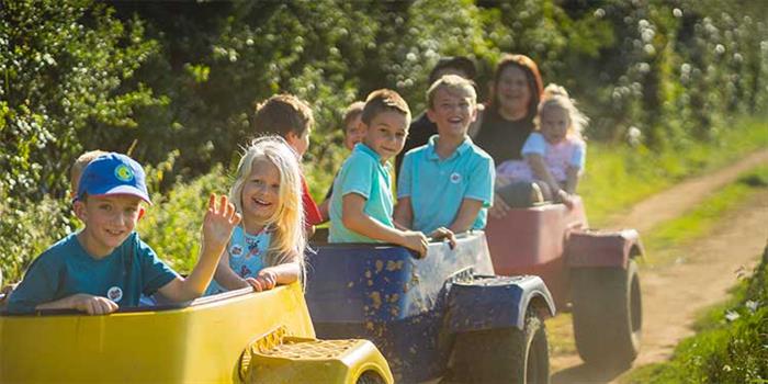 Family fun at Wizard Maze outdoor activity centre