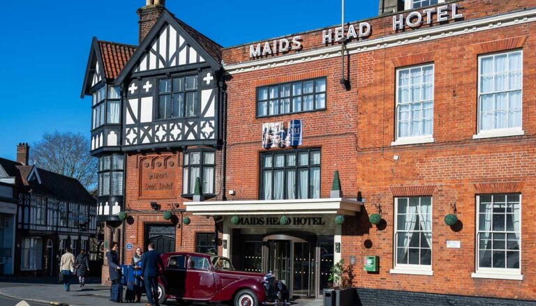 The Maids Head Hotel in Tombland Norwich