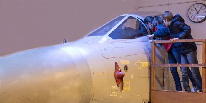Tornado cockpit display RAF Radar Museum Norfolk