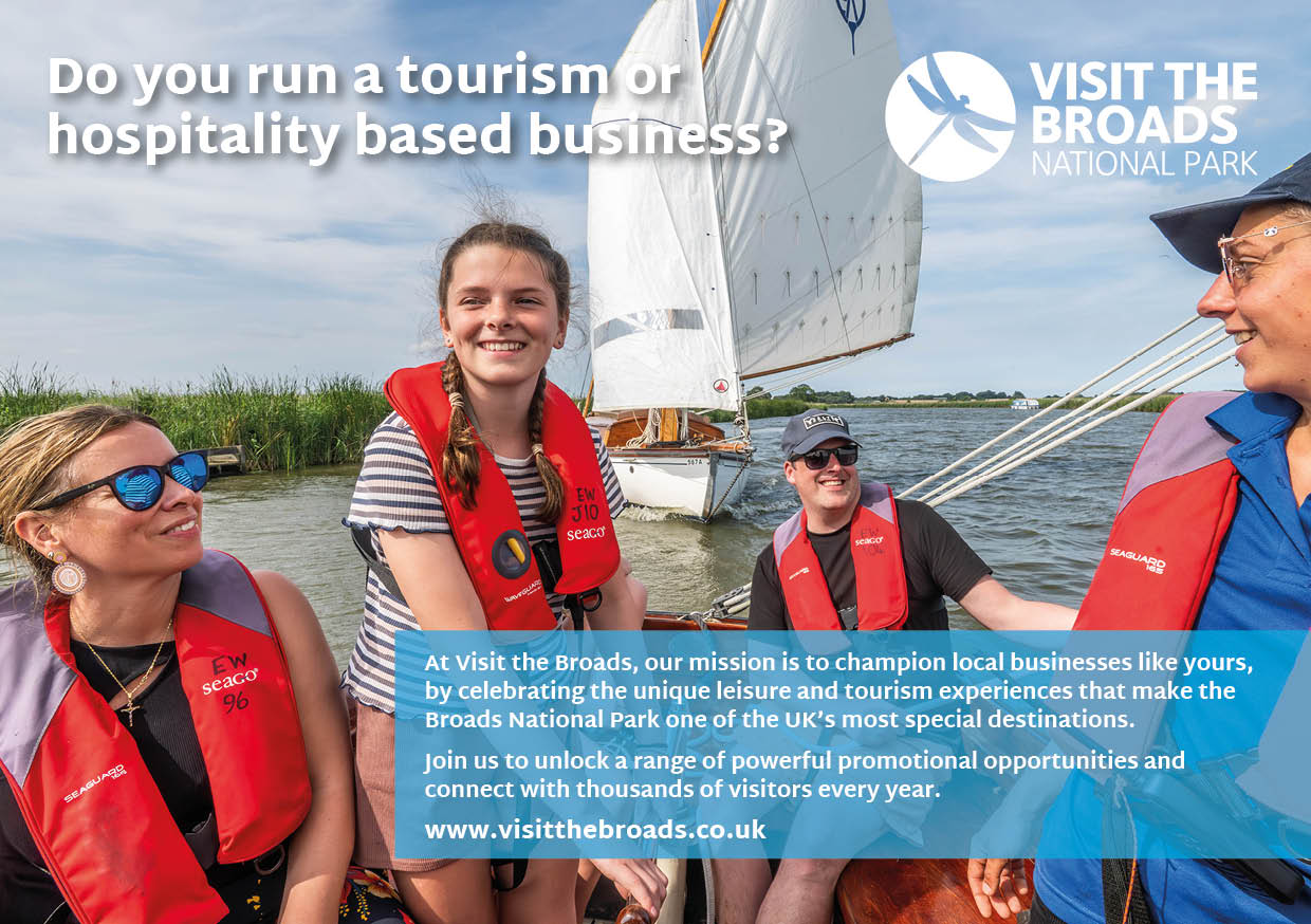 The benefits of being a member of Visit The Broads