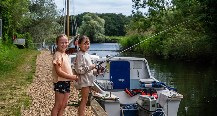 Fishing at the Locks