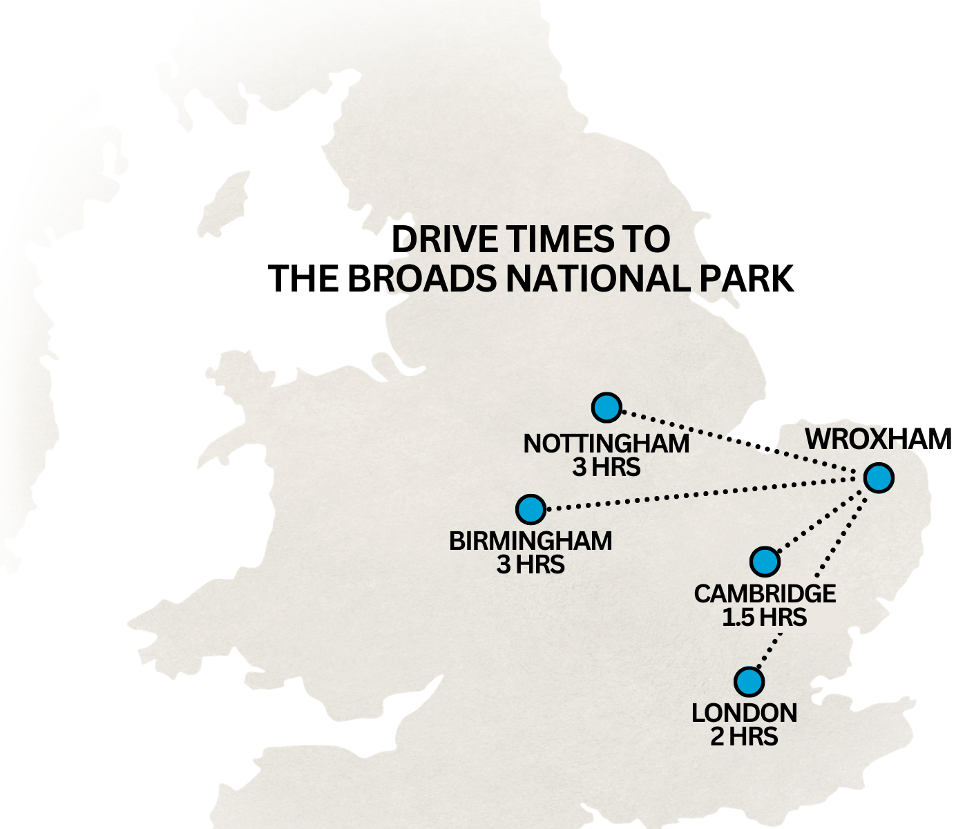 Visit The Broads map