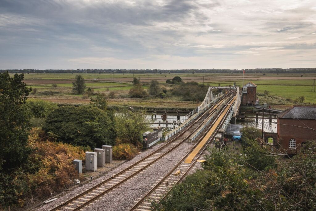 Reedham Railway Bridge - photo by Daniel Wildey