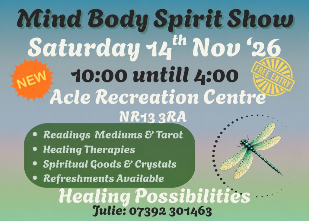 Mind Body Spirit Fair in Acle