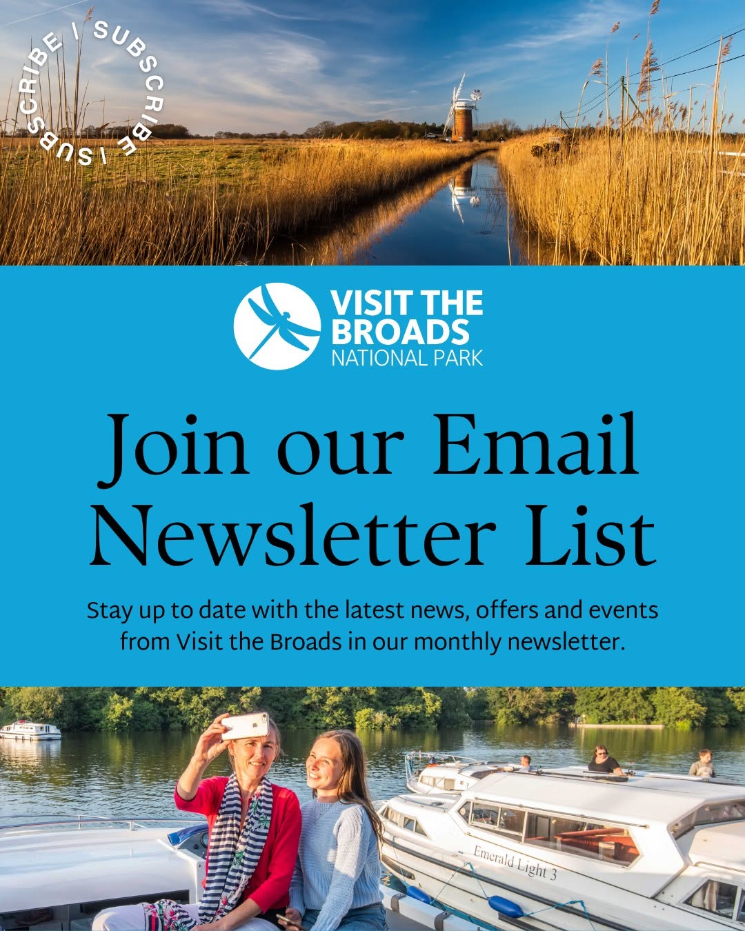 Join our email newsletter list